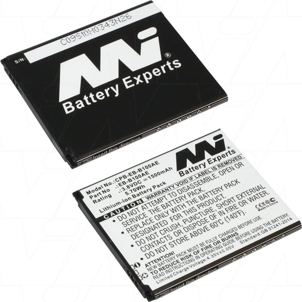 MI Battery Experts CPB-EB-B100AE-BP1